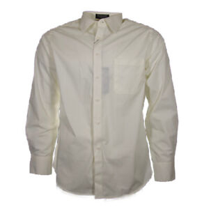 Men's Long Sleeve Dress Shirt Button Up Solid Color Classic Formal Pocket Shirt