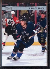 2001-02 Topps Stadium Club Award Winners #17 Daniel Sedin 037/100