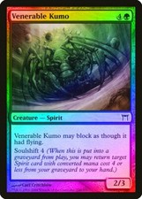 Venerable Kumo FOIL Champions of Kamigawa NM Green Common MAGIC CARD ABUGames