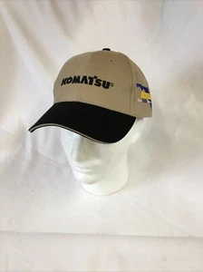 Trucker Baseball Cap Slide Adjust LINDER KOMATSU,FLORIDA NEW HAT - Picture 1 of 8