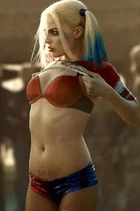 Sexy foto caliente de Harley Quinn Margot Robbie 4x6 - Imagen 1 de 1