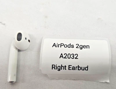 Apple Airpod Replacement Earbud (2nd Gen) [RIGHT Earbud Only] A2032- Tested - Image 1 of 4