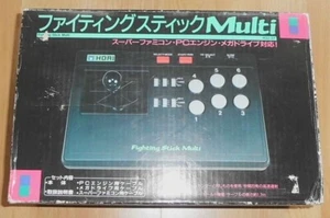 HORI Fighting Stick Multi für NEC PC Engine & SEGA Megadrive in OVP! 100% OK - Bild 1 von 8