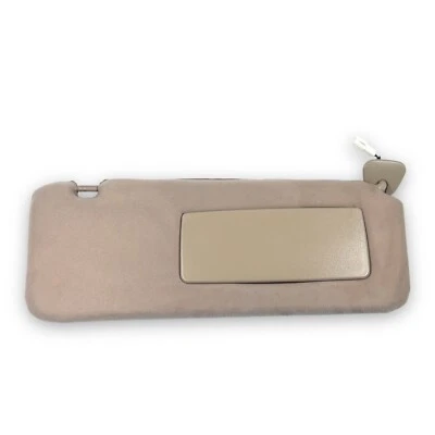 Toyota Sienna 1998-2000 pasajero lado derecho parasol tela bronceada iluminada Foto 1 de 4