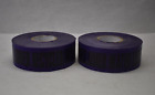 Lot Of 2 Underground Tape Rolls 3" X 1000' Caution Buried Reclaimed Water Line