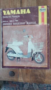 Yamaha SA50 M Passola 49.9cx 1980 To 1981 Owners Workshop Manual - Picture 1 of 2