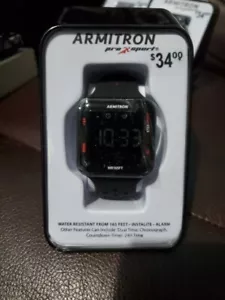Armitron 40/8417BRD, Digital Resin Watch, 100 Meter WR, Chronograph, Alarm T19 - Picture 1 of 1