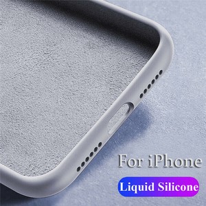 For iPhone 13 Pro 12 Pro Max XS X Shockproof Soft TPU Case Liquid Silicone Cover