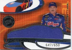 PRESS PASS ECLIPSE TERRY LABONTE EVENT USED CAR COVER - Picture 1 of 1