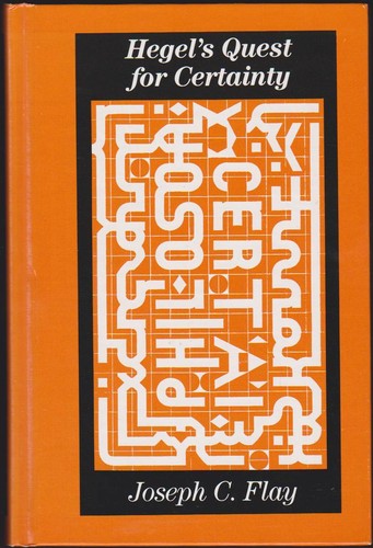 HEGEL'S QUEST FOR CERTAINTY | eBay