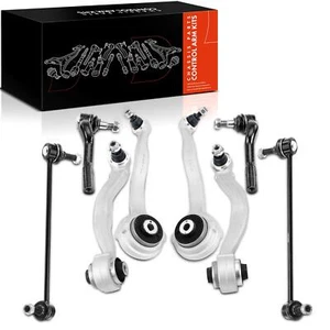8x Control Arm w/Ball Joint Sway Bar Link for Mercedes-Benz C250 C300 E350 RWD - Picture 1 of 8
