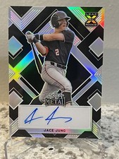 2022 Leaf Metal Draft #BA-JJ1 Jace Jung XRC Auto #d 2/5