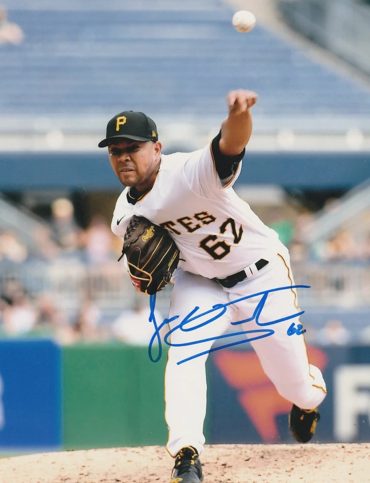 JOSE QUINTANA  PITTSBURGH PIRATES  ACTION SIGNED 8x10 - Image 1 of 1