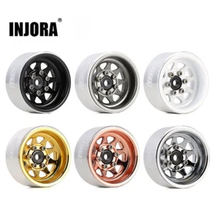 INJORA Stahl 1.0 Beadlock Felgen -3,78mm Offset für FCX24 SCX24 TRX4M Enduro24 - Bild 1 von 32