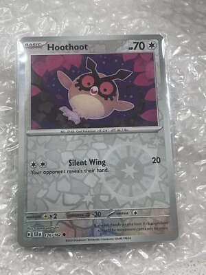 SV05: Temporal Forces 126/162 Hoothoot NM Reverse Holo - Image 1 of 2
