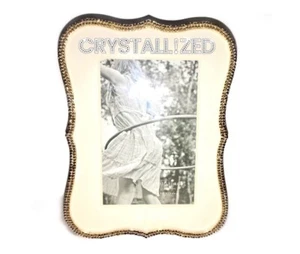 Bling Kate Spade Bilderrahmen AUSTRIAN CRYSTAL Crown Point 4x6 5x7 8x10 Foto - Bild 1 von 12