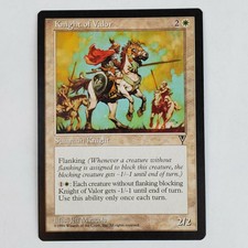 x1 Knight of Valor Visions MTG Magic the Gathering Singles NM
