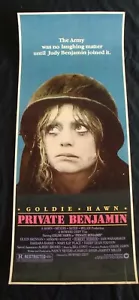 PÓSTER PRIVADO BENJAMIN INSERTO GOLDIE HAWN 1980 - Imagen 1 de 9