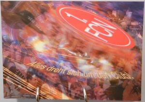 1. FC Nürnberg Postkarte Alles dreht sich um den Club Fankurve Logo 1. FCN #FP67 - Bild 1 von 2