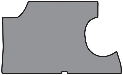 Chevrolet Impala 1966-1967 convertible alfombrilla de vinilo para maletero 1 pieza Foto 1 de 1