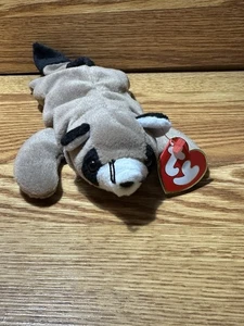 Gorro bebé mapache TY Ringo 1995 con etiquetas - Imagen 1 de 5