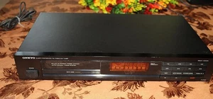 Sintonizador estéreo AM/FM sintetizado de cuarzo Onkyo T-4140 de colección Japón excelente - Imagen 1 de 4