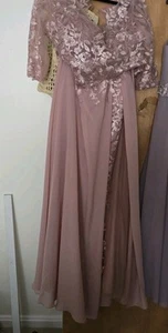 Womens Plus 18w Corset/lace Dress Aline Motb Bridesmaid - Picture 1 of 9