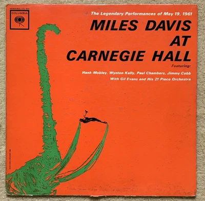 MILES DAVIS Carnegie Hall (1962, original MONO pressing) Vinyl LP Record. VG/VG+ - Image 1 of 4