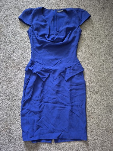 Alexander McQueen Abito donna maniche corte Taglia: 42 Blu