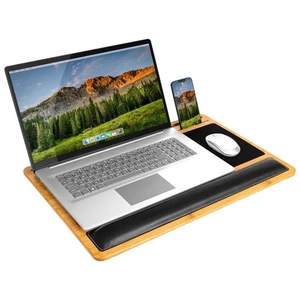 Lapgear Bamboo Pro Lap Board, Natural - Photo 1/6