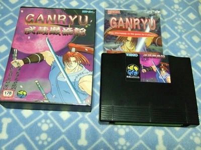 SNK NEO GEO AES MUSASHI GANRYUKI GANRYU Convert ROM From Japan - Image 1 of 2