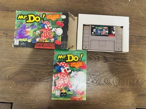 Mr. Do Super Nintendo Complete In Box CIB - Picture 1 of 6