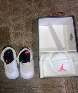 Nike Air Jordan 6 Retro Size 3C Pre-owned Smoke and Pet free👍 - Picture 1 of 10