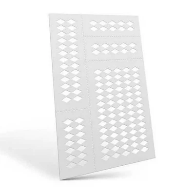 Green Stuff World - Stencil flessibili in Mylar HARLEQUIN Medium (9x5 mm)