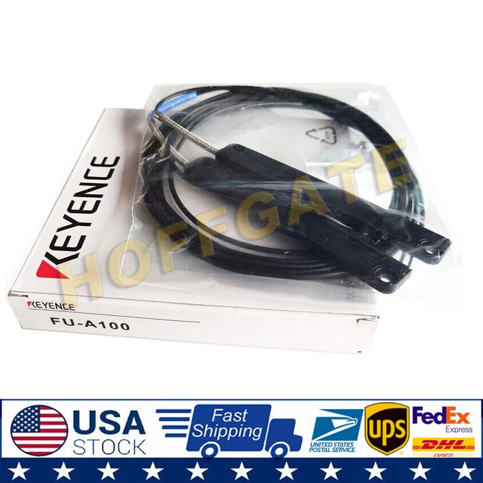 KEYENCE FU-A100 FUA100 Fiber Optic Sensor  US Free TAX - Image 1 of 1