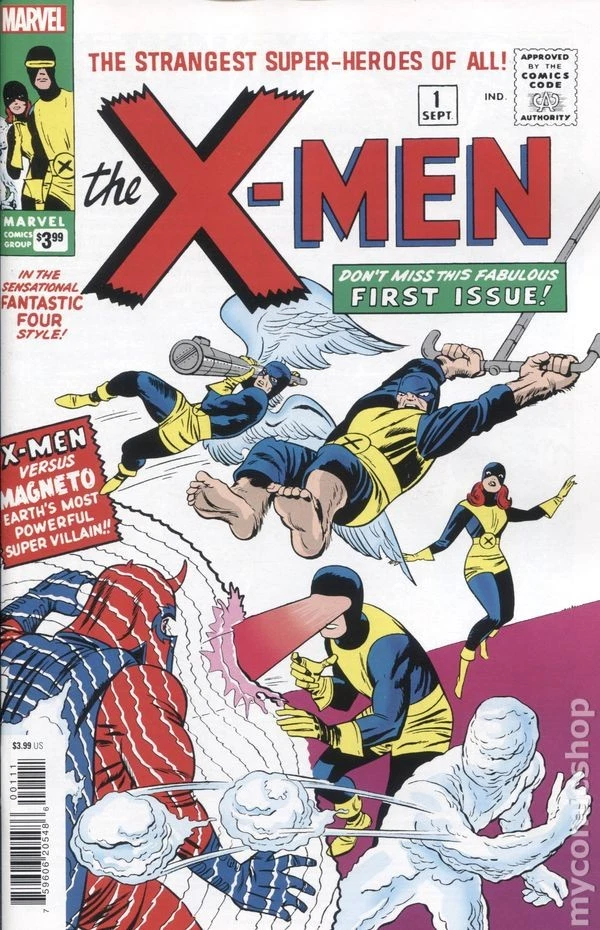 Uncanny X-Men Facsimile Edition 1B 2nd Printing NM 2023 Stock Image - Image 1 of 1