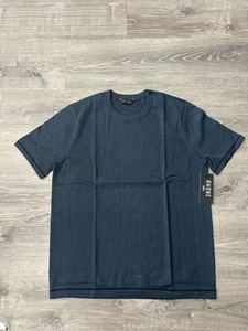 Rhône Compass Knit Tee Herren Größe Large Deep Sea Blue True Navy - Bild 1 von 8