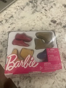 Barbie Ken Muñeca Zapatos Set De 4 Mattel 2019 Nuevos  - Imagen 1 de 3