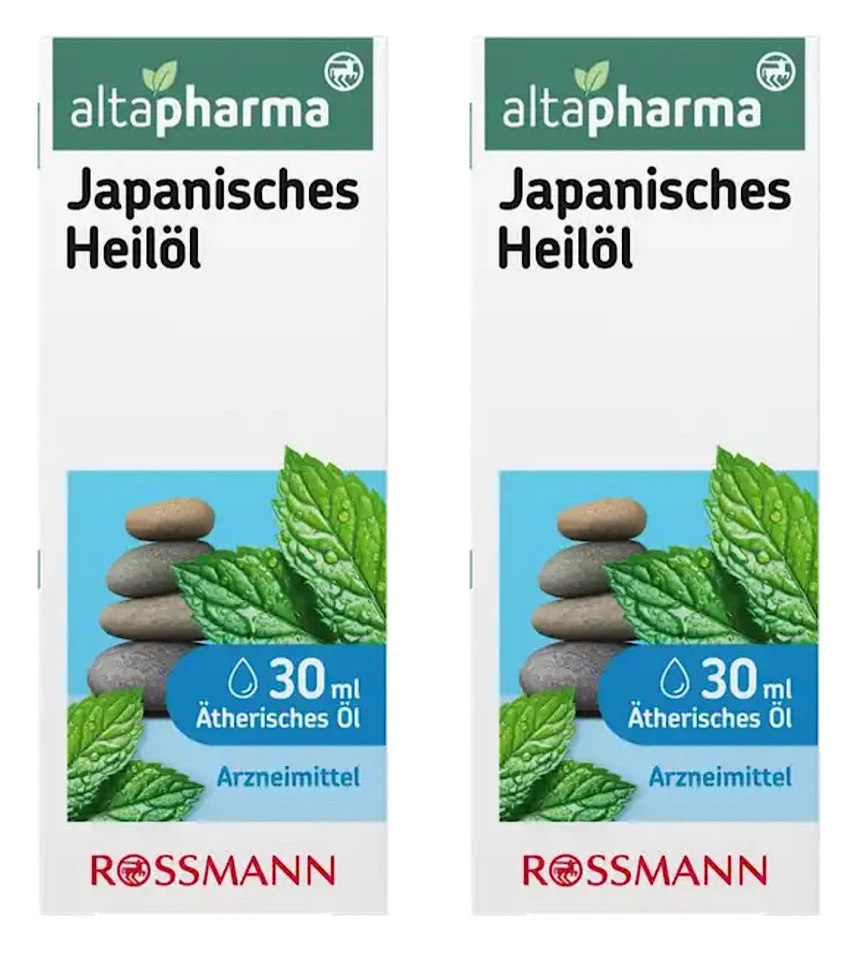 ✅ altapharma Japanisches Heilöl 100% Minzöl ätherisches Heilpflanzenöl 2x 30ml ✅ - Bild 1 von 1