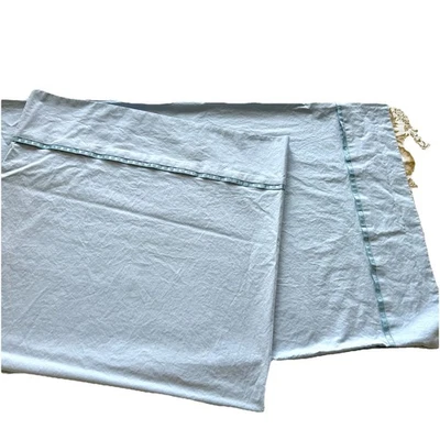 Juego de 2 fundas de almohada King de algodón egipcio tejido azul JCPenney Home 20 X 40 Foto 1 de 4