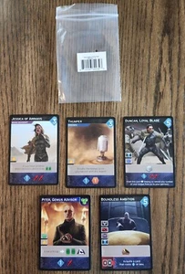 Dune Imperium Promo Pack Thumper Jessica Arrakis Duncan Piter NEW - Picture 1 of 2