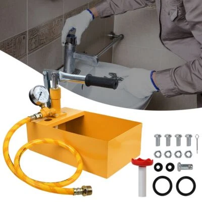 Befüllpumpe 25bar Handpumpe Prüfpumpe Testpumpe Heizung Wasserpumpe Abdrückpumpe - Bild 1 von 4