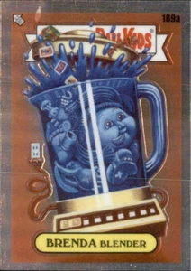 Cubo de basura 2022 Topps Chrome Series 5 GPK para niños - Licuadora BRENDA #189a - Imagen 1 de 2
