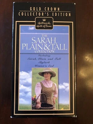  The Sarah Plain & Tall Collection VHS Skylark Winter's End Glenn Close Hallmark - Image 1 of 4