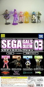 TAKARA TOMY ARTS,SR,Sega Gals Collection 03,All 6 Figures Full Set - Picture 1 of 9
