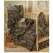 Realtree Max-4 Lettino Gonna, Bambino Polvere Increspatura