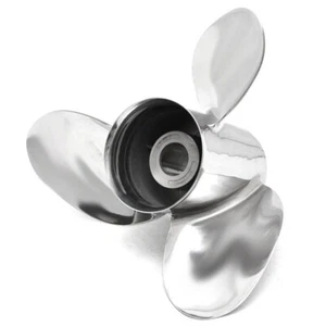 Stiletto Advantage Boat Propeller E800217 | Universal LH 14 1/4 x 17P SS - Picture 1 of 3
