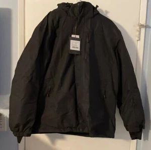 Chaqueta de esquí impermeable para hombre Free Soldier negra XL - Imagen 1 de 6