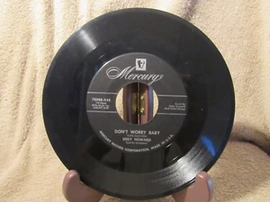 Eddy Howard – Don't Worry Baby - 70388X45 - 1954 - Easy Listening - Imagen 1 de 2
