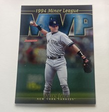 1998 Bowman Minor League MVPs Derek Jeter New York Yankees #MVP6 HOF